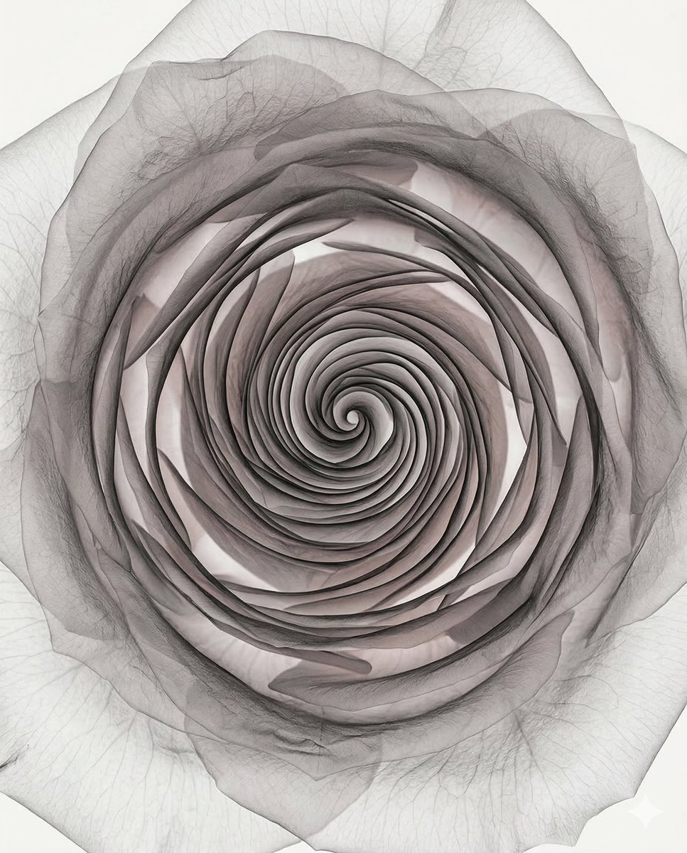 Preview image for Detailed X-ray Transparent Art of Roses Prompt prompt