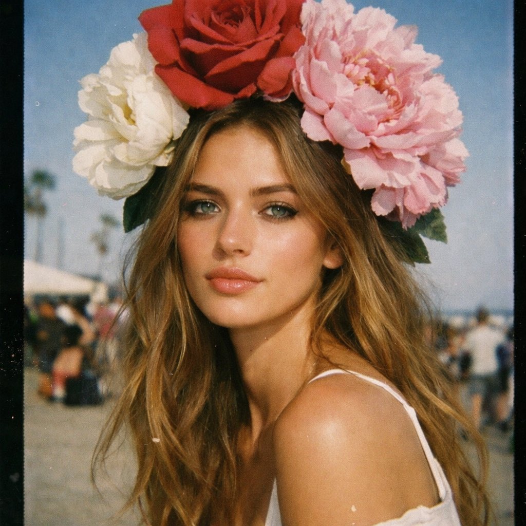 Preview image for Disposable Photography Style Fashion Model Portrait prompt