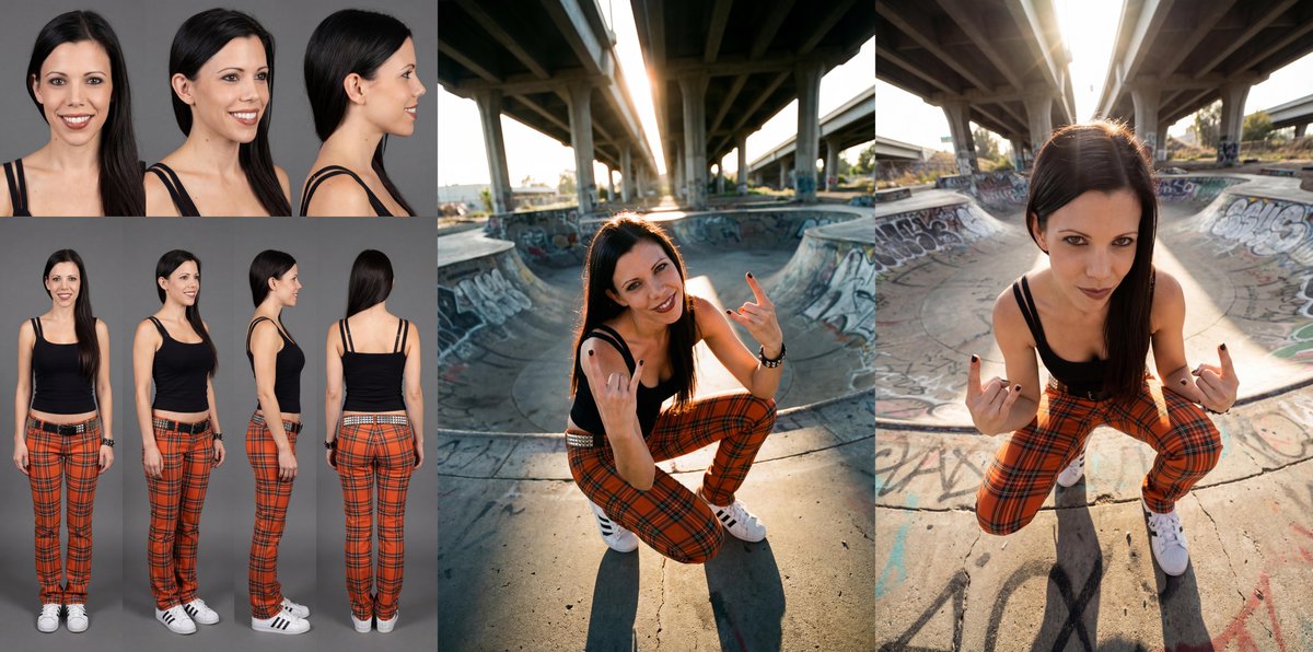 Preview image for DSLR Character Sheet for Profiles prompt