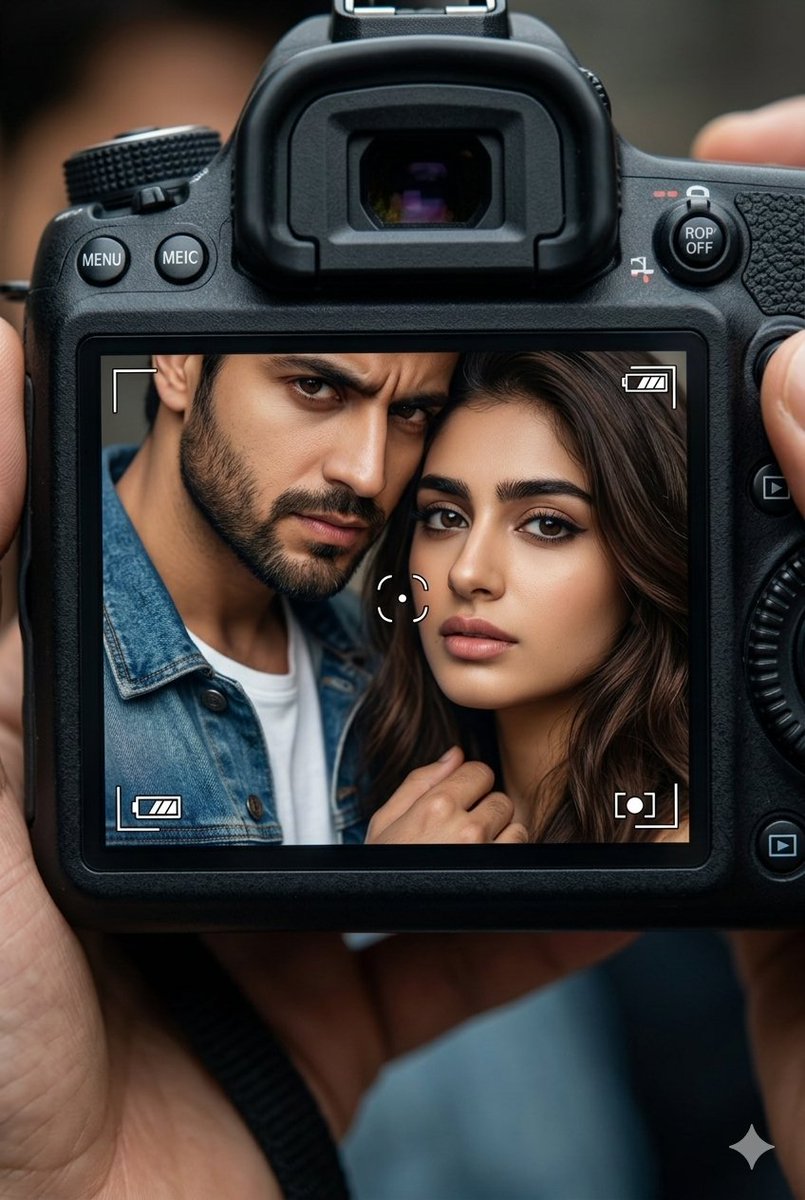Preview image for DSLR Screen Couple Portrait Prompt prompt