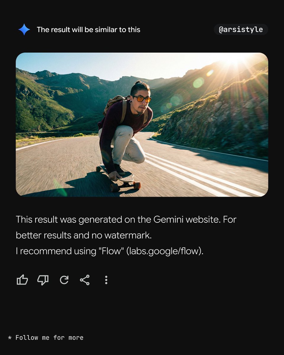 Preview image for Dynamic Longboard Tracking Shot prompt