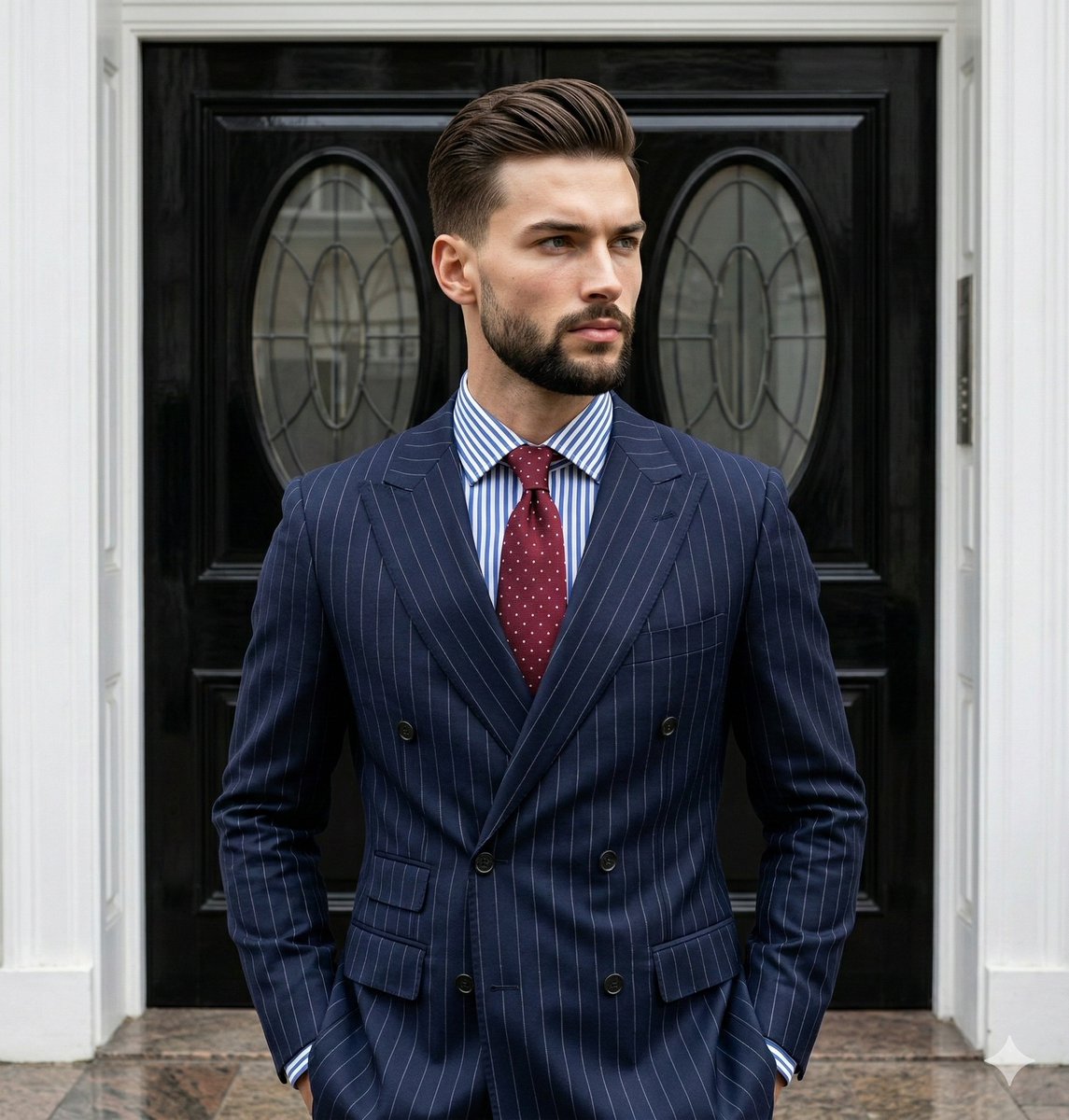 Preview image for Editorial Menswear Portrait Analysis Prompt prompt
