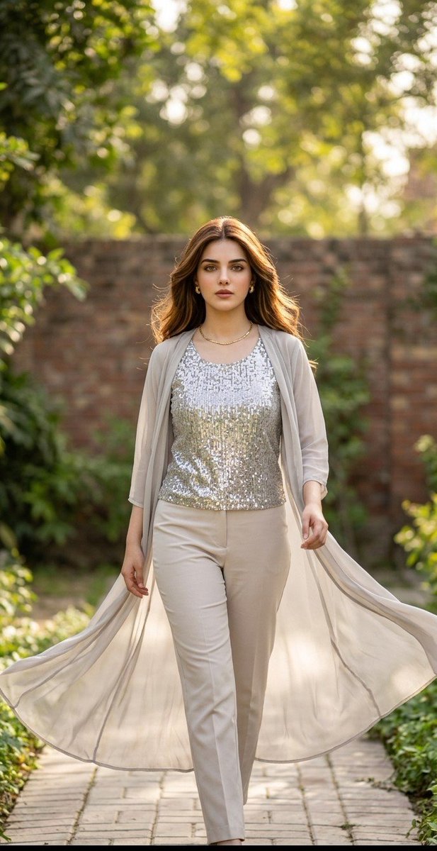Preview image for Elegant Garden Fashion Editorial prompt
