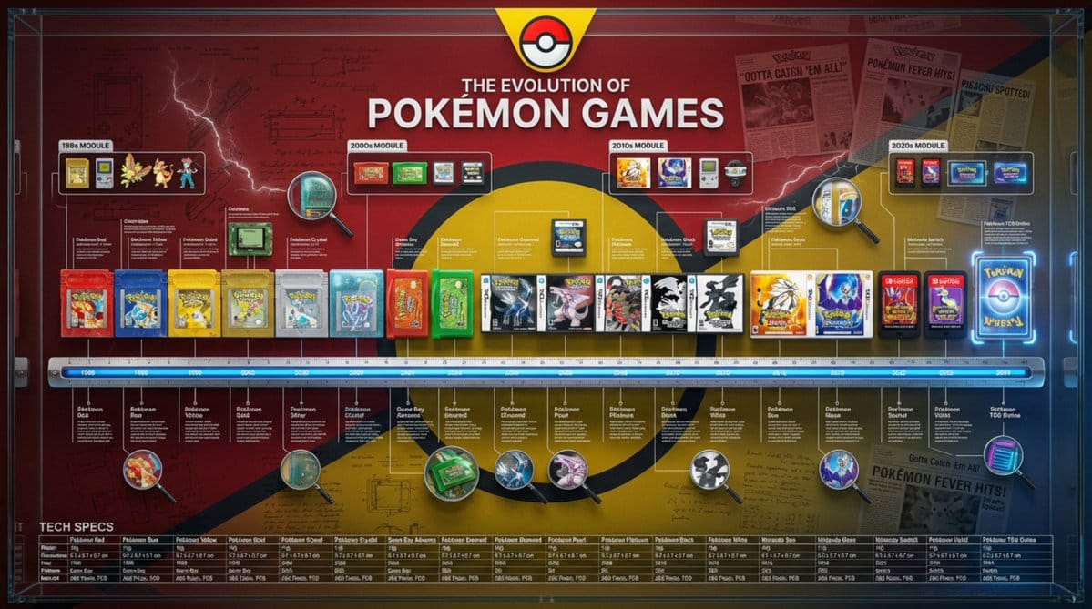 Encyclopedic 3D Infographic Evolution Chart - AI Generated Realistic Style Image Example