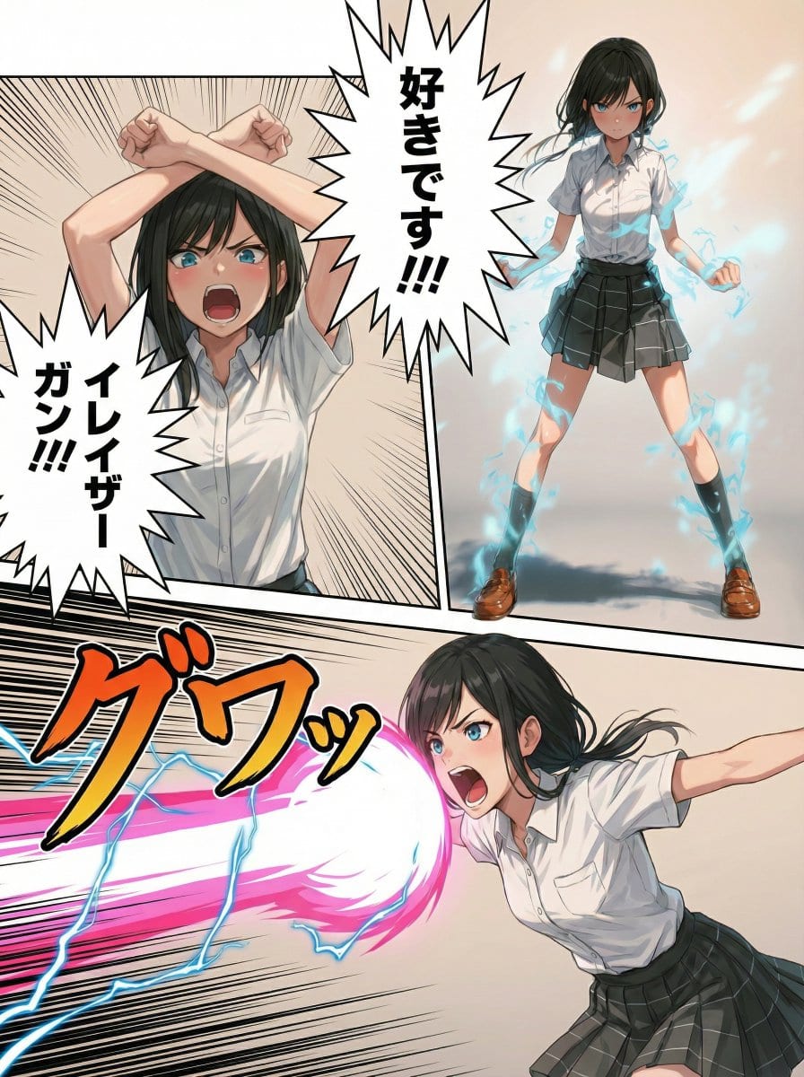 Eraser Gun Style Prompt for Nano Banana Pro (Fighting Pose Stage) - Prompt IA