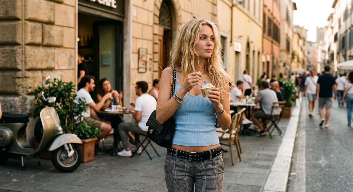 Preview image for European Cafe Street Photography prompt