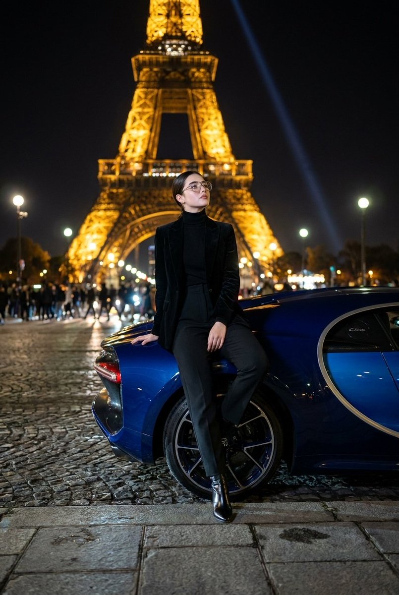 Preview image for Fashion Editorial at Trocadéro prompt