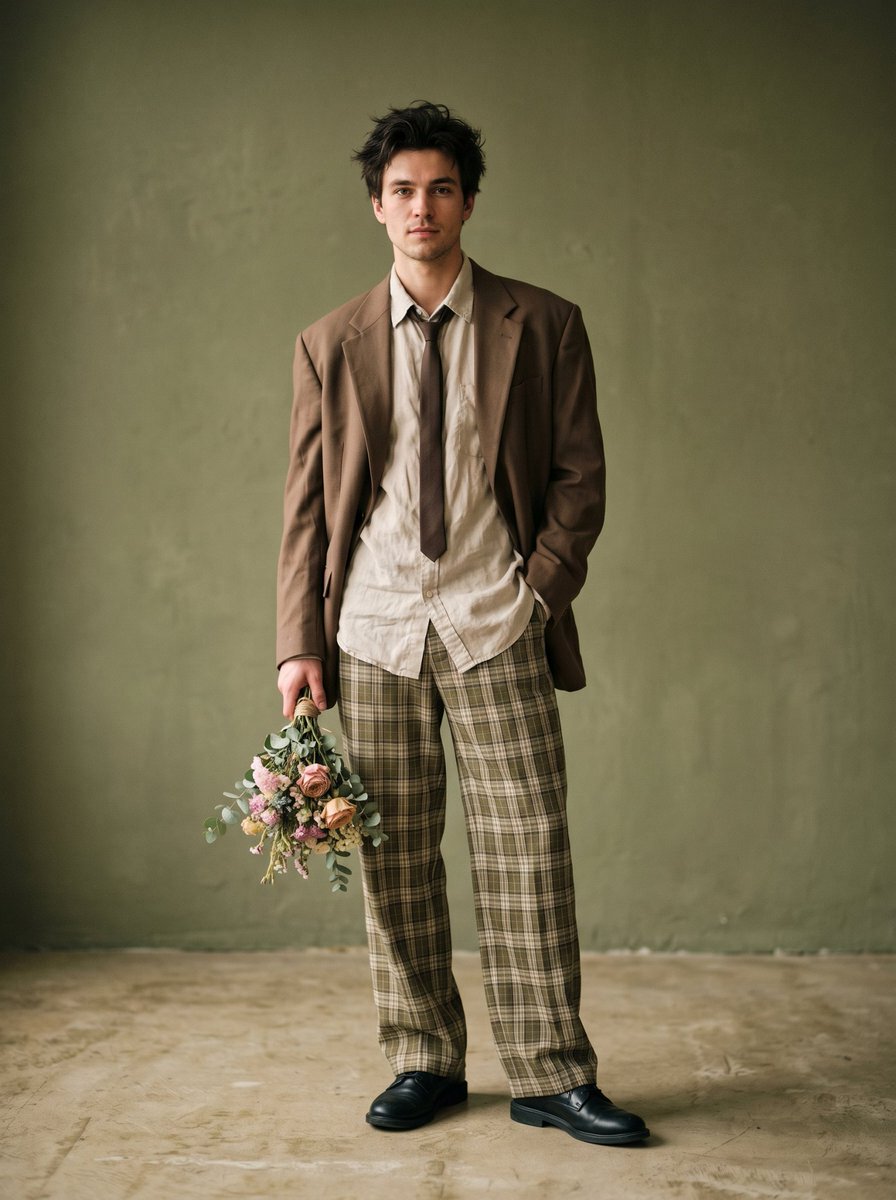 Preview image for Fashion Editorial Studio Portrait prompt