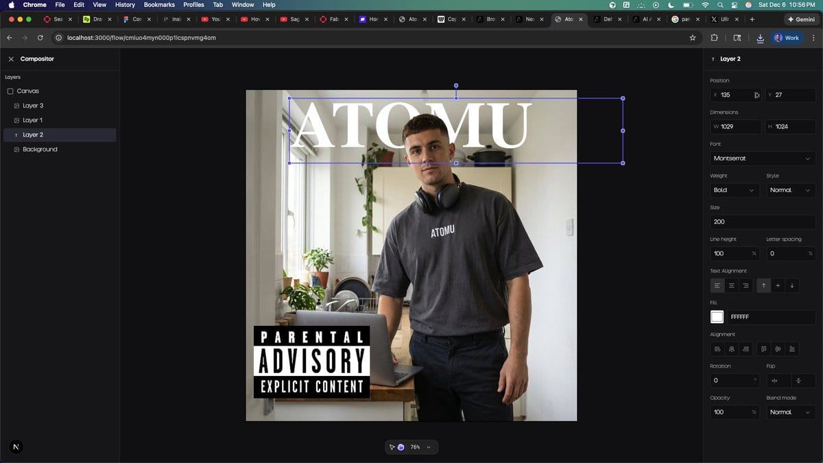 Font Change Prompt