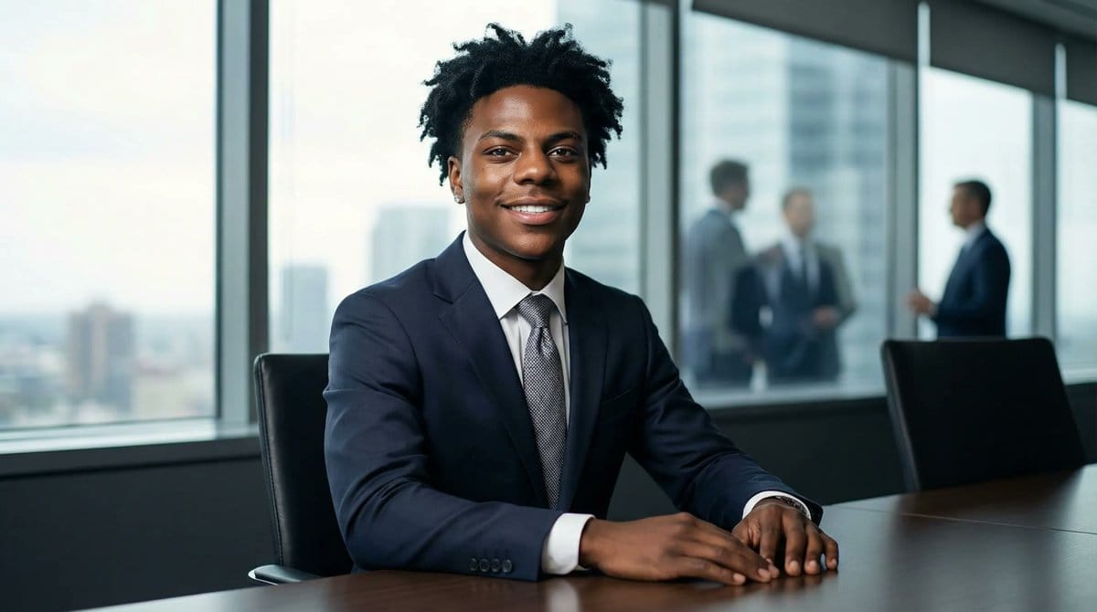 Formal Boardroom Portrait AI Prompt - KI-Prompt