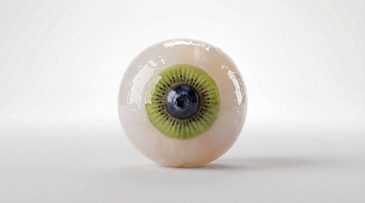 Fruit and Vegetable Food Sculpture Prompt Template - AI Generated Realistic Style Image Example