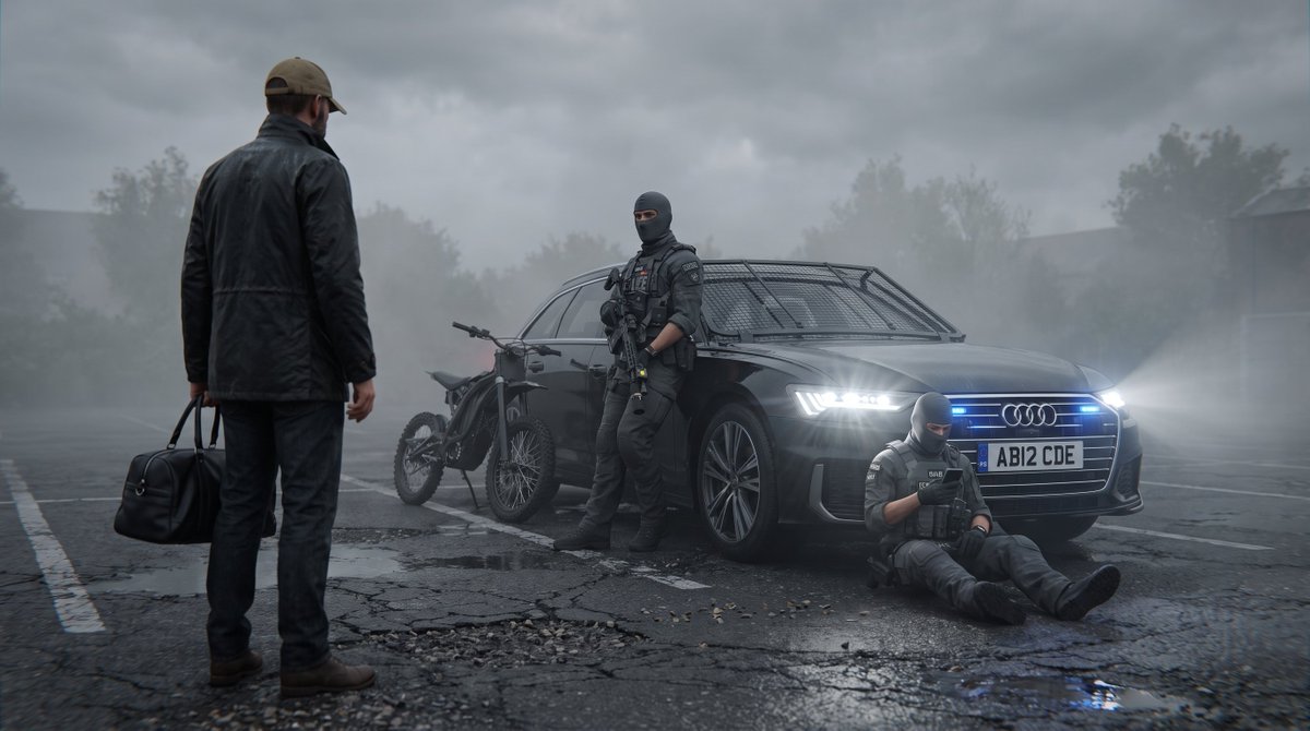 Preview image for Future London GTA Concept Art prompt