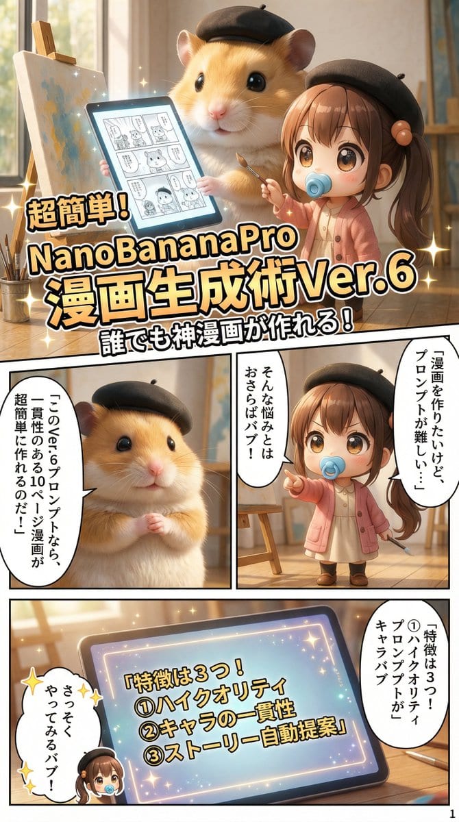 Gemini System Prompt for 10-Page Manga Generation in Nano Banana Pro - Prompt IA