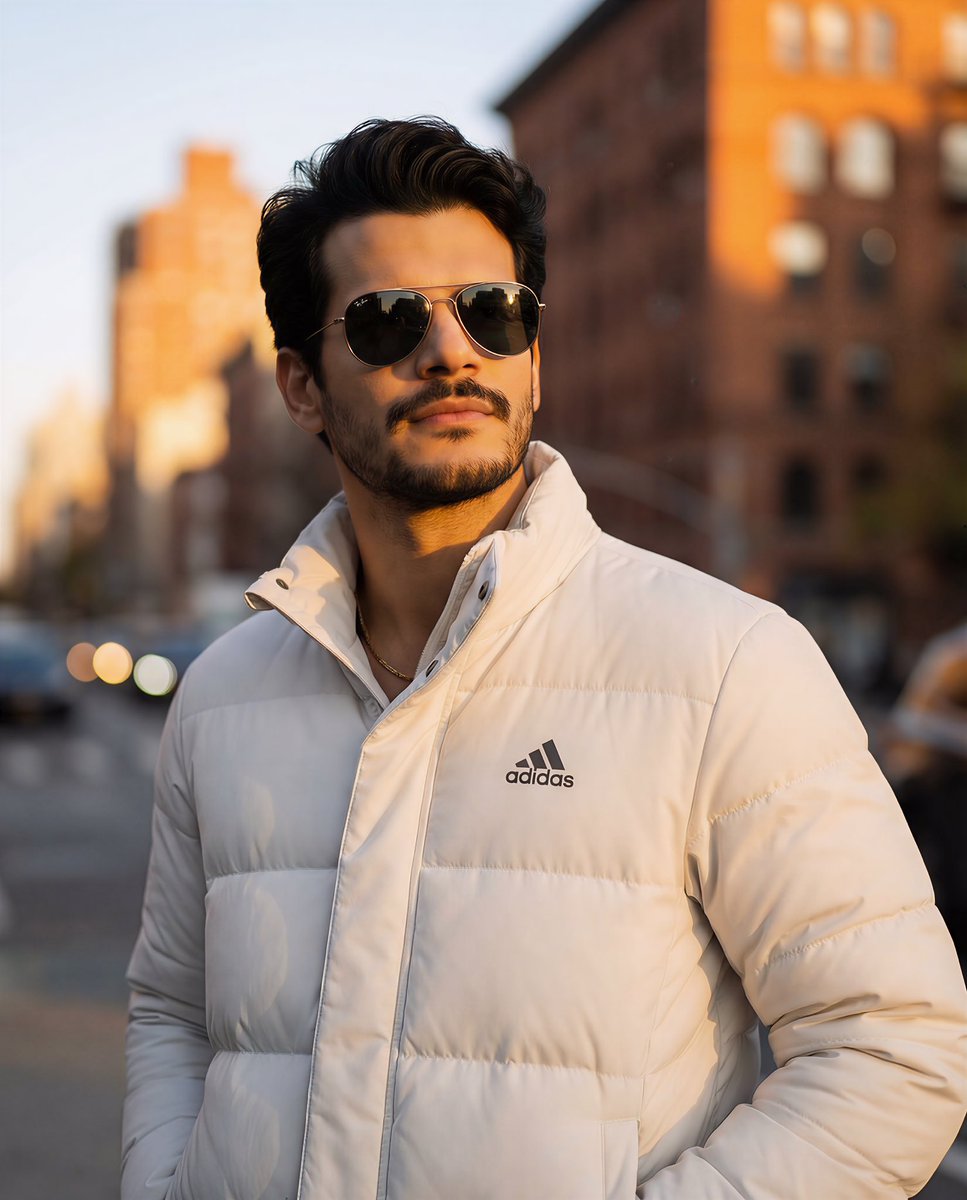 Preview image for Golden Hour Cinematic Portrait with Identity Lock prompt