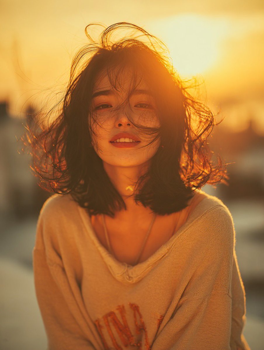 Preview image for Golden Hour Rooftop Portrait prompt