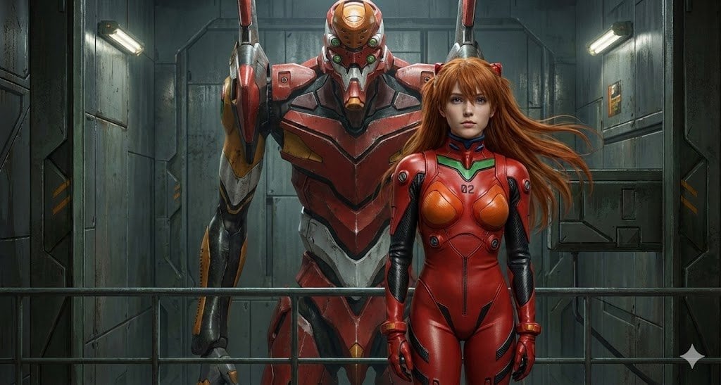 Guts and Griffith on movie set - AI Generated Realistic Style Image Example