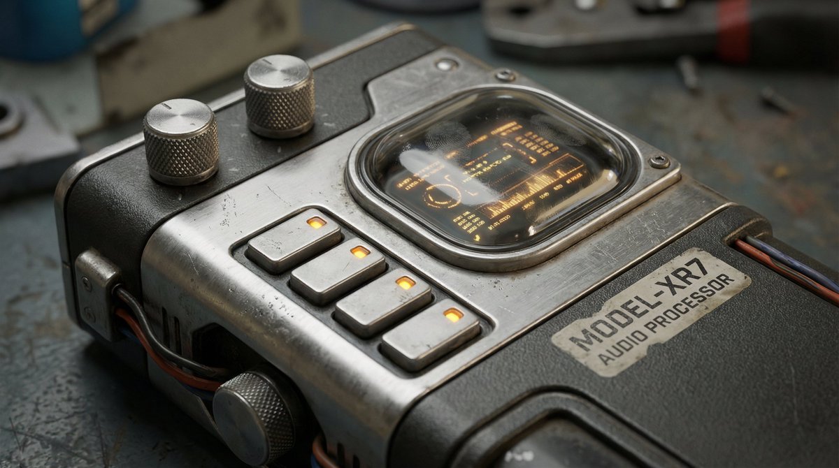 Preview image for Hard Surface Modeling Retro Cassette Realism prompt