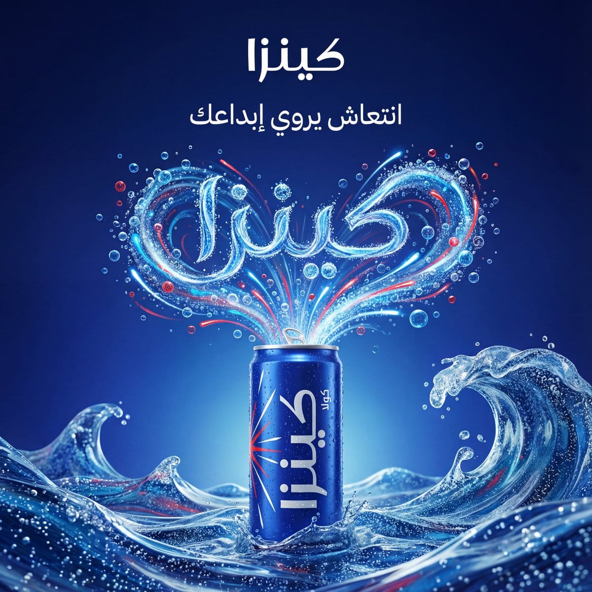 Hero-style product advertising poster - KI-Prompt