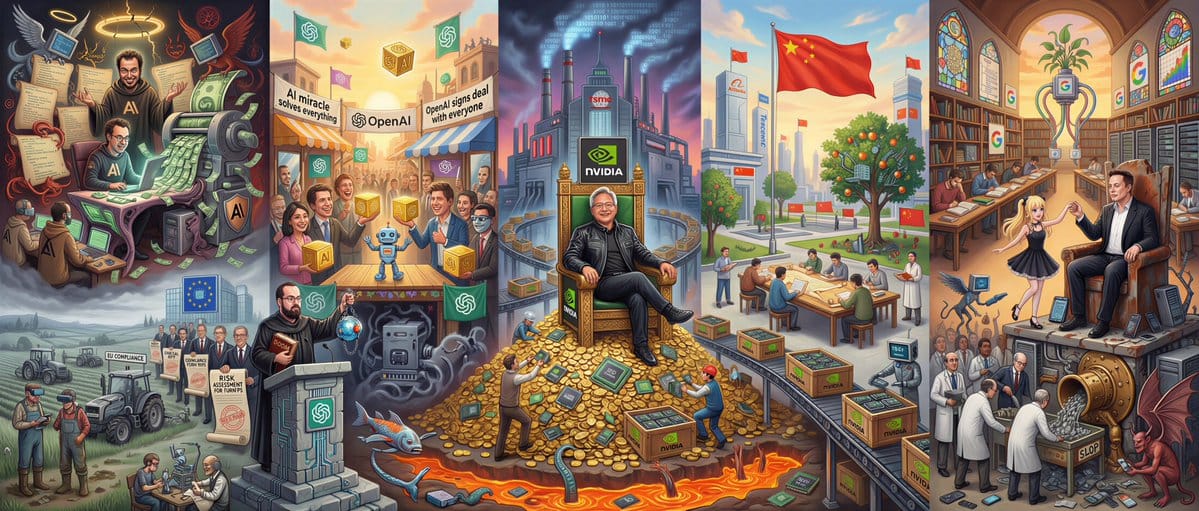 Hieronymus Bosch-style AI future painting - AIプロンプト