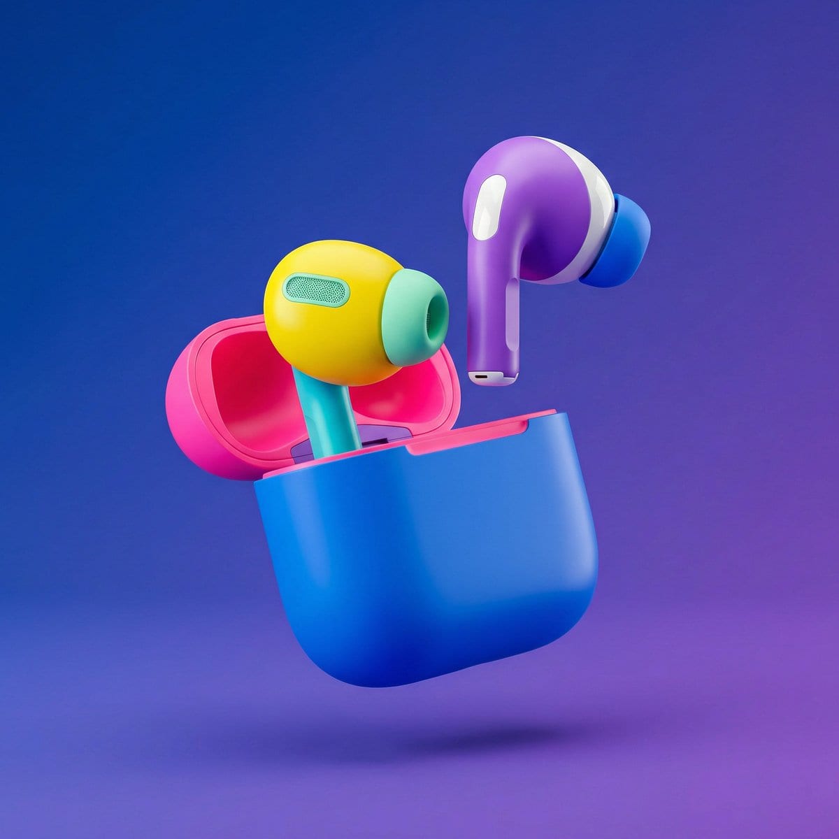 High-End 3D Render of Segmented Object - نص توجيهي للذكاء الاصطناعي