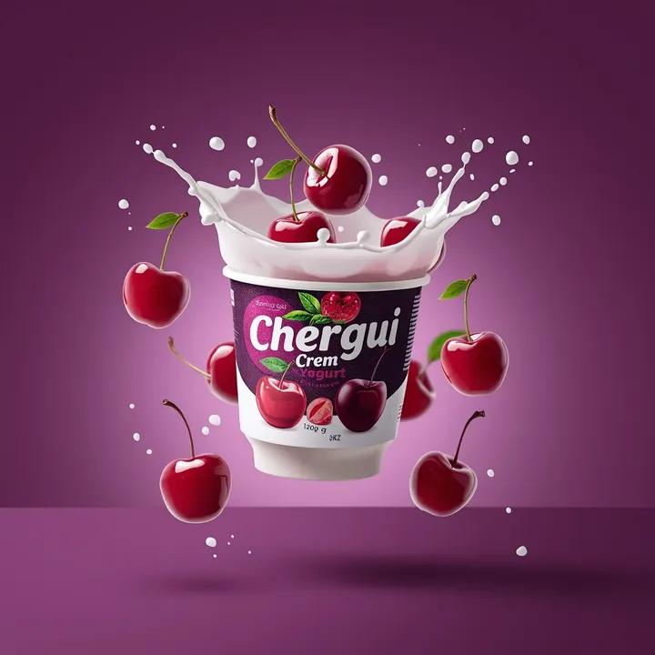 Preview image for High-End Commercial Yogurt Product Photography prompt