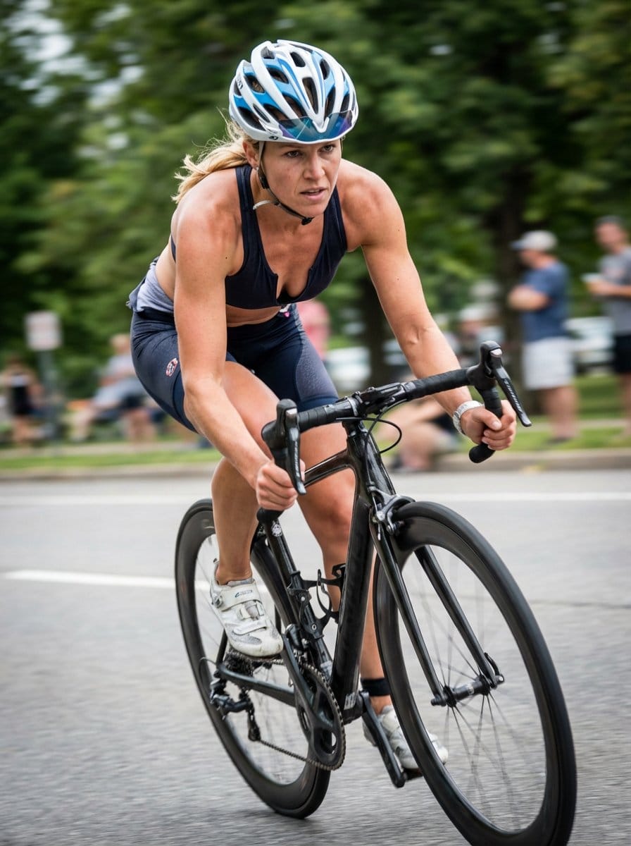 High-End Sports Photography: Competitive Road Cyclist - AI 프롬프트