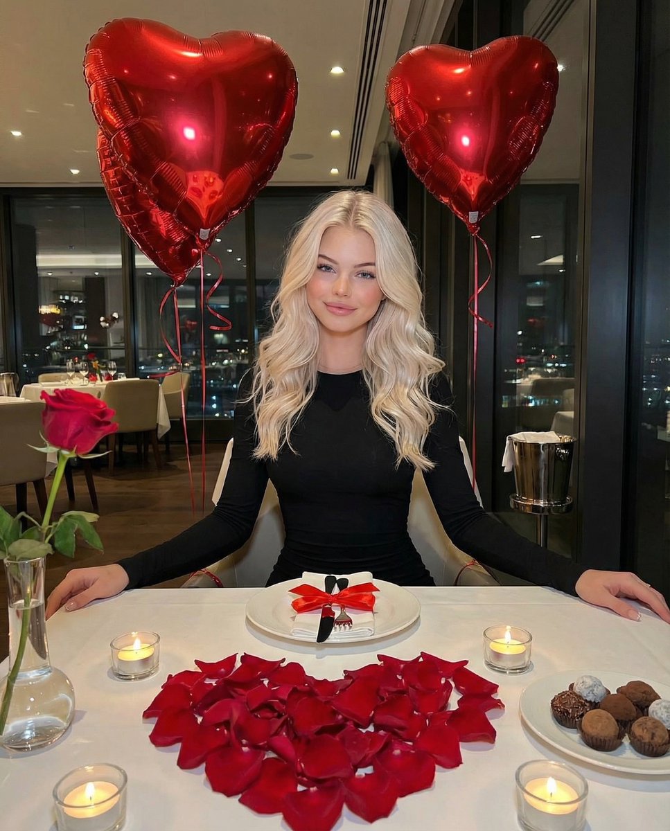 High-End Valentine’s Dinner Photoshoot - AI Art AI Generated Artwork