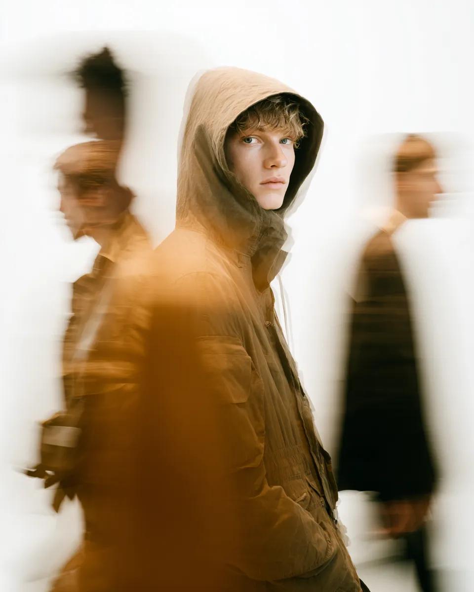 Preview image for High Fashion Pictorial with Motion Blur prompt