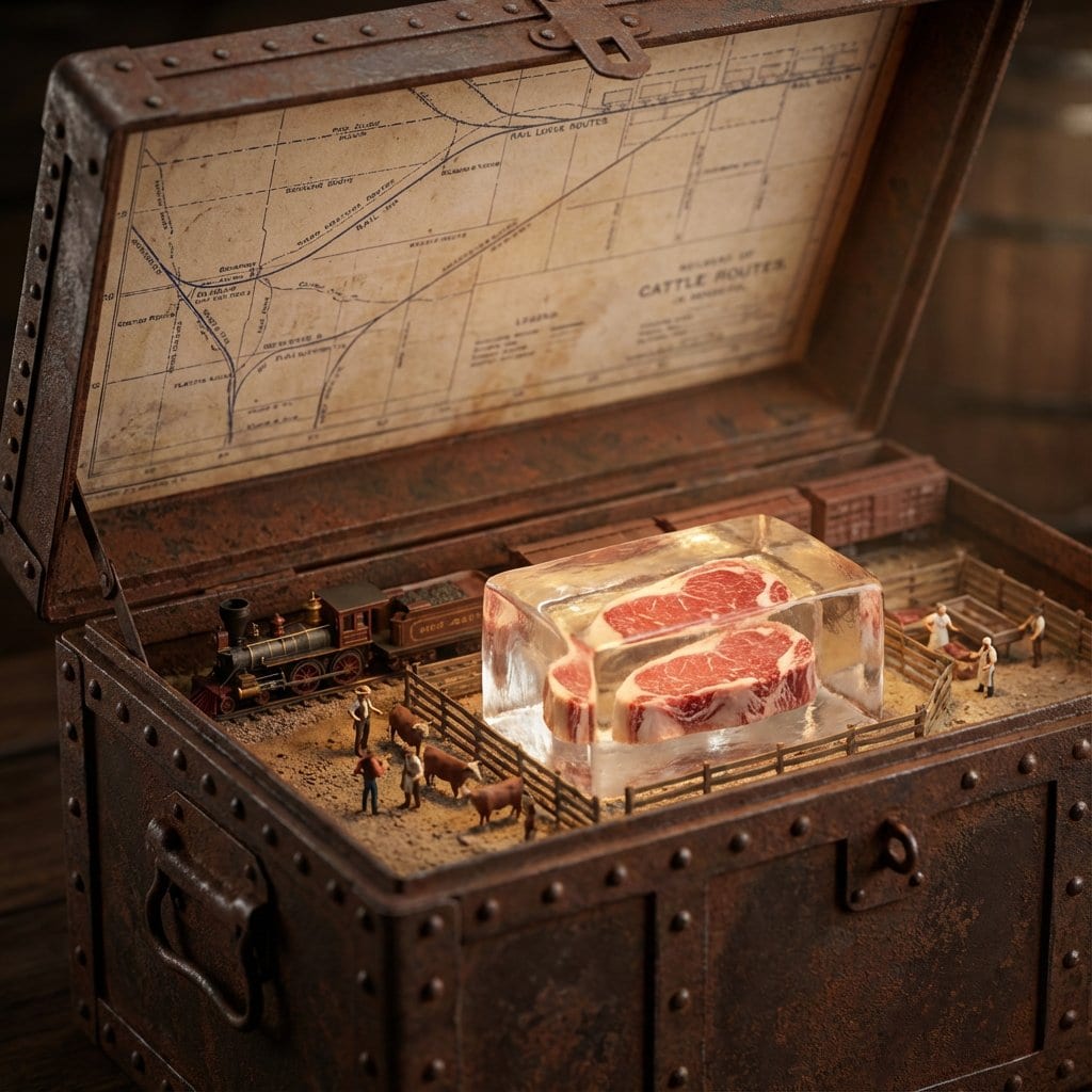 Historical Ingredient Journey Diorama