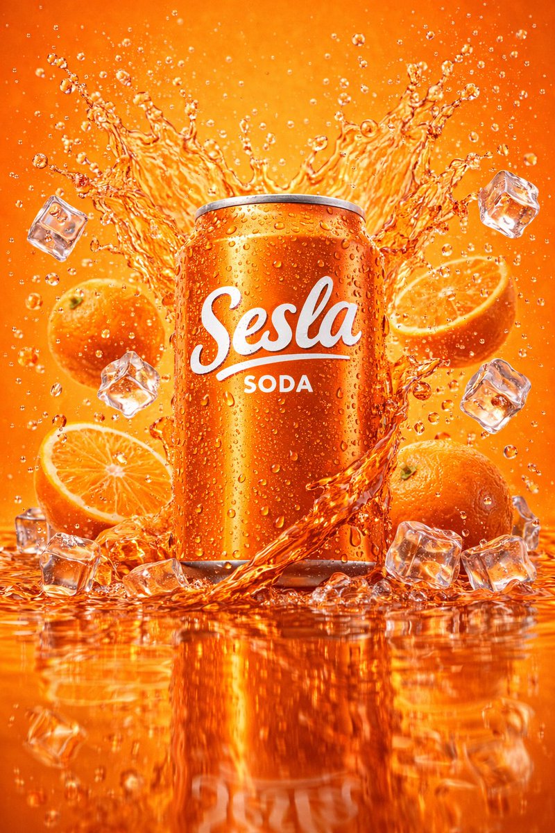 Preview image for Hyper-realistic commercial product shot of a soda can splash prompt