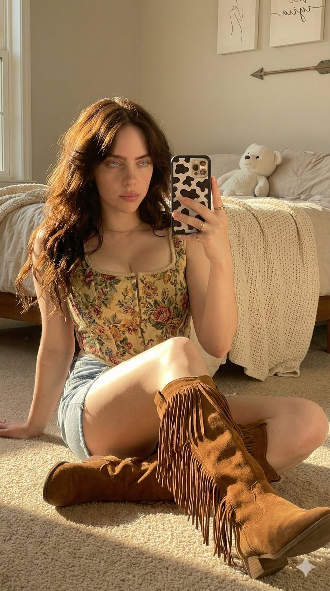 Preview image for Hyper-Realistic Golden Hour Mirror Selfie Prompt prompt