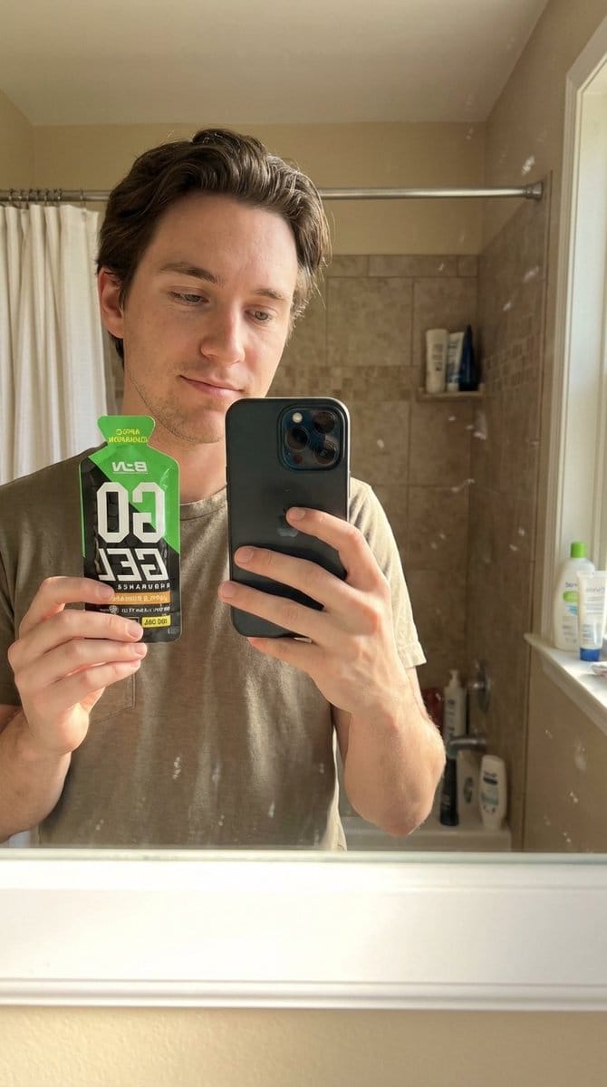Hyper-Realistic Mirror Selfie with Product - AI提示詞