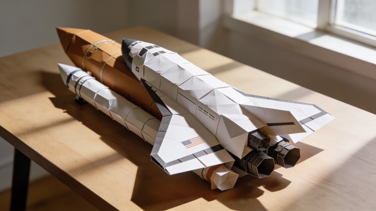 Preview image for Hyper-realistic Origami Sculpture prompt