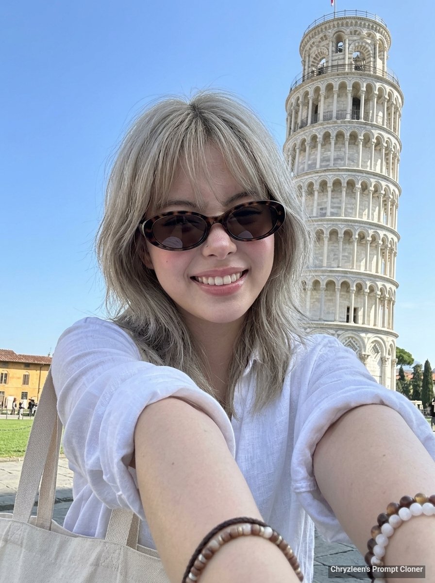Preview image for Hyper-Realistic Smartphone Selfie Prompt for Gemini Nano Banana prompt