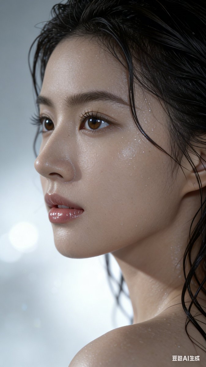 Preview image for Hyper-Realistic Wet Look Portrait prompt