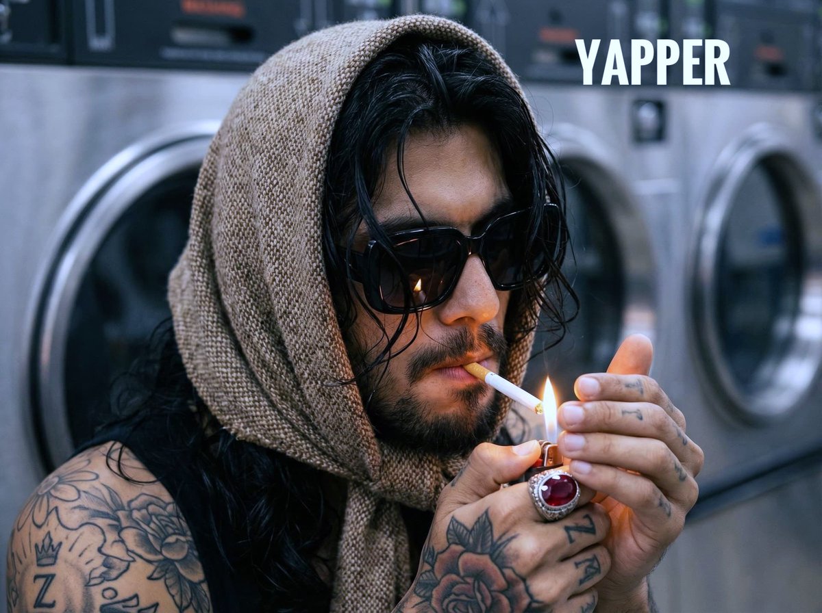 Preview image for Hyperrealistic Portrait of Man Lighting Cigarette prompt