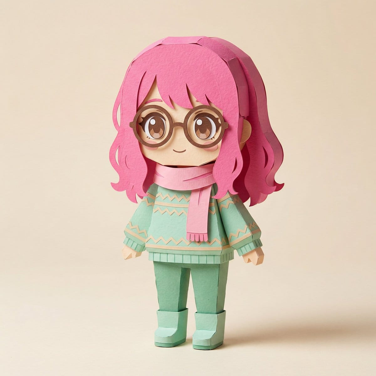 Image-to-SD Papercraft Conversion Prompt - Prompt IA