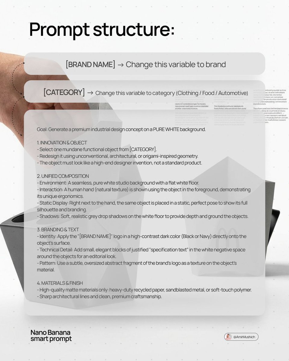 Preview image for Industrial Design Concept Prompt prompt