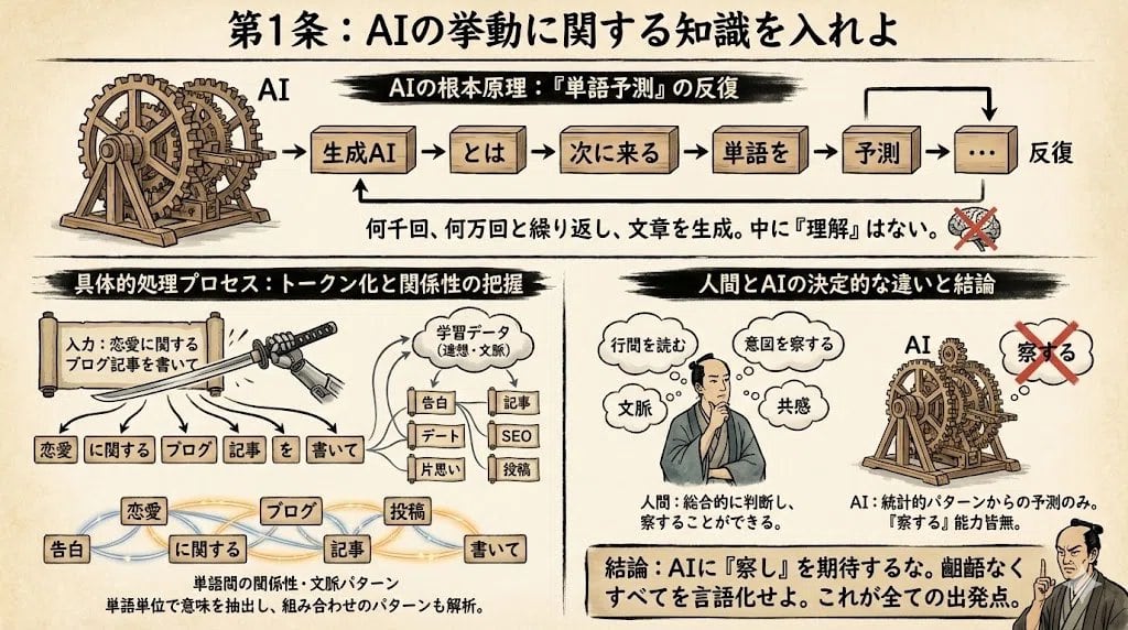 Infographic from reference info with classic Japanese font - AI Generated AI Art Style Image Example