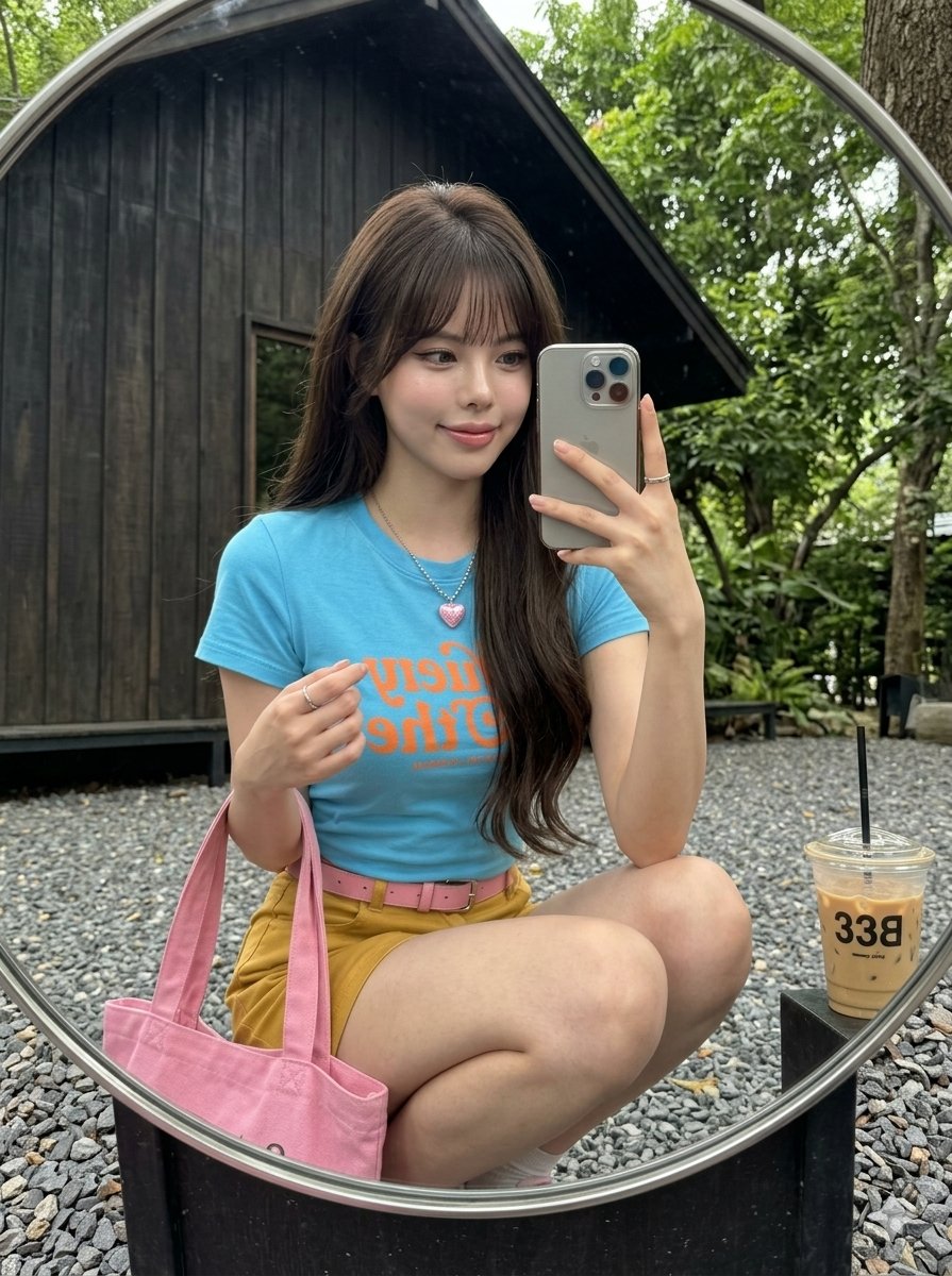 Preview image for iPhone Mirror Selfie Realism prompt