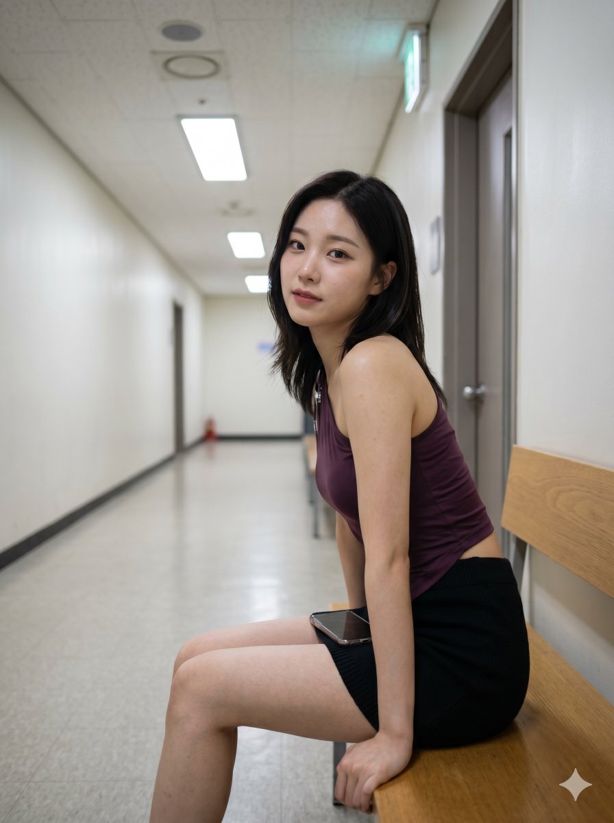 Preview image for K-pop Aesthetic Rehearsal Portrait prompt
