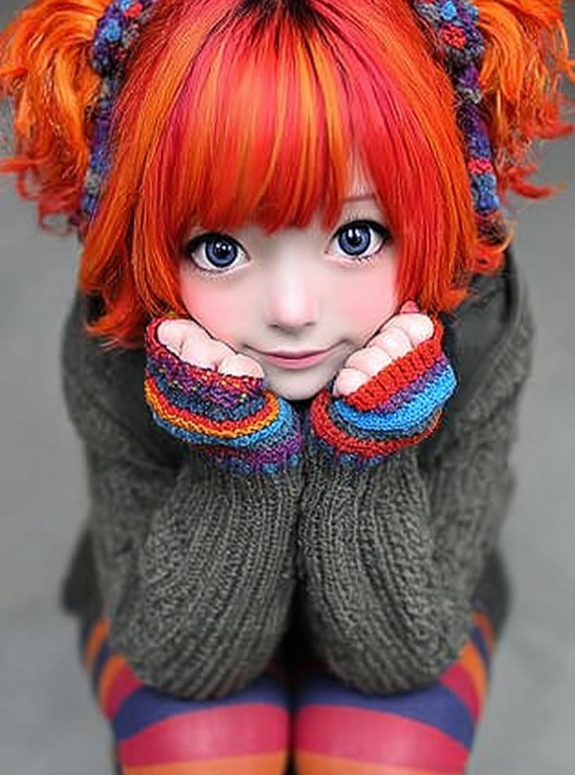 Kawaii Doll Magical Realism Character Portrait Prompt - Prompt IA