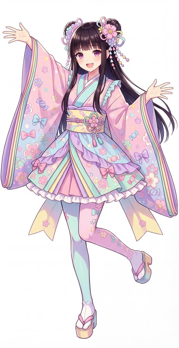 Kawaii Jūnihitoe Outfit Modification Prompt for NanoBananaPro - Prompt IA