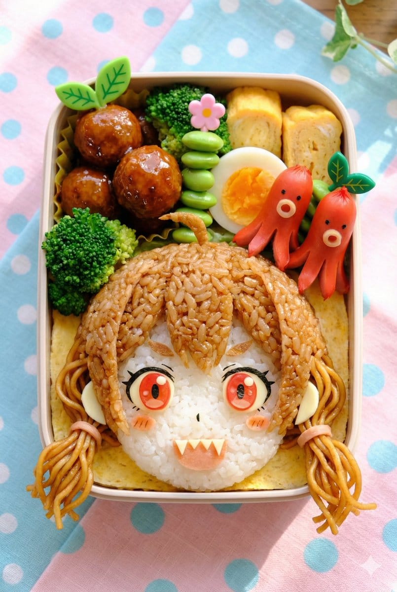 Kyaraben (Character Bento Box) Generation Prompt - Prompt IA