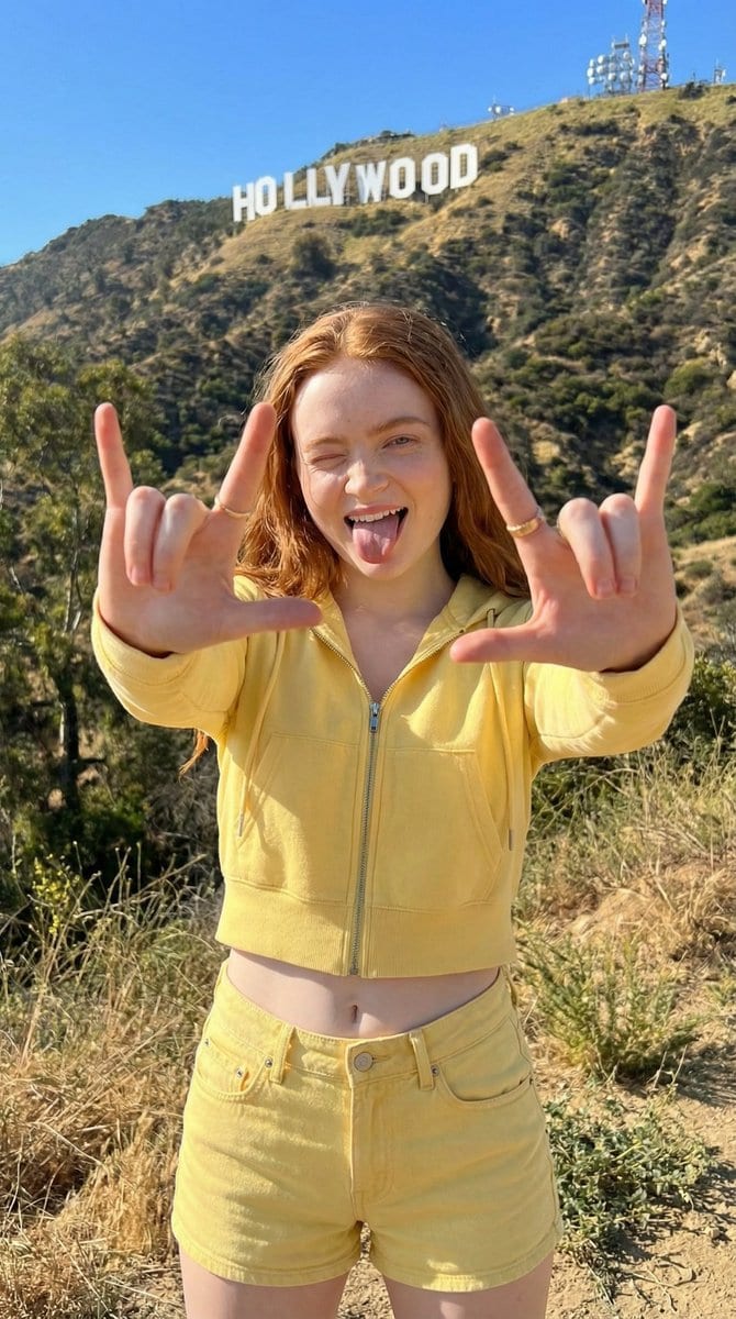 LA Streetwear Influencer Photo Prompt (Hollywood Hills) - AI提示词