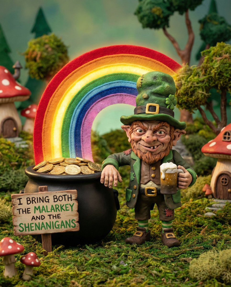 Preview image for Leprechaun Illustration with Custom Style prompt