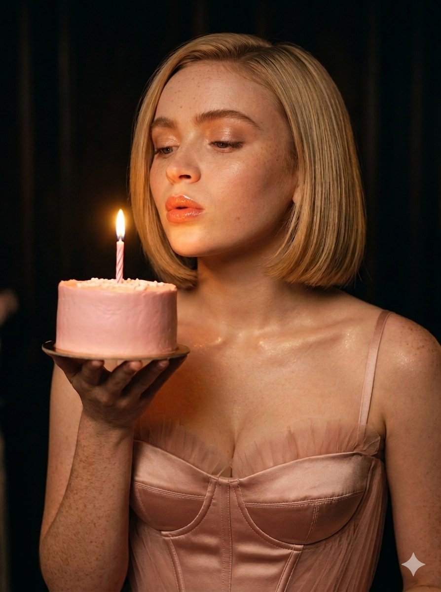 Preview image for Luxury Cinematic Birthday Portrait prompt