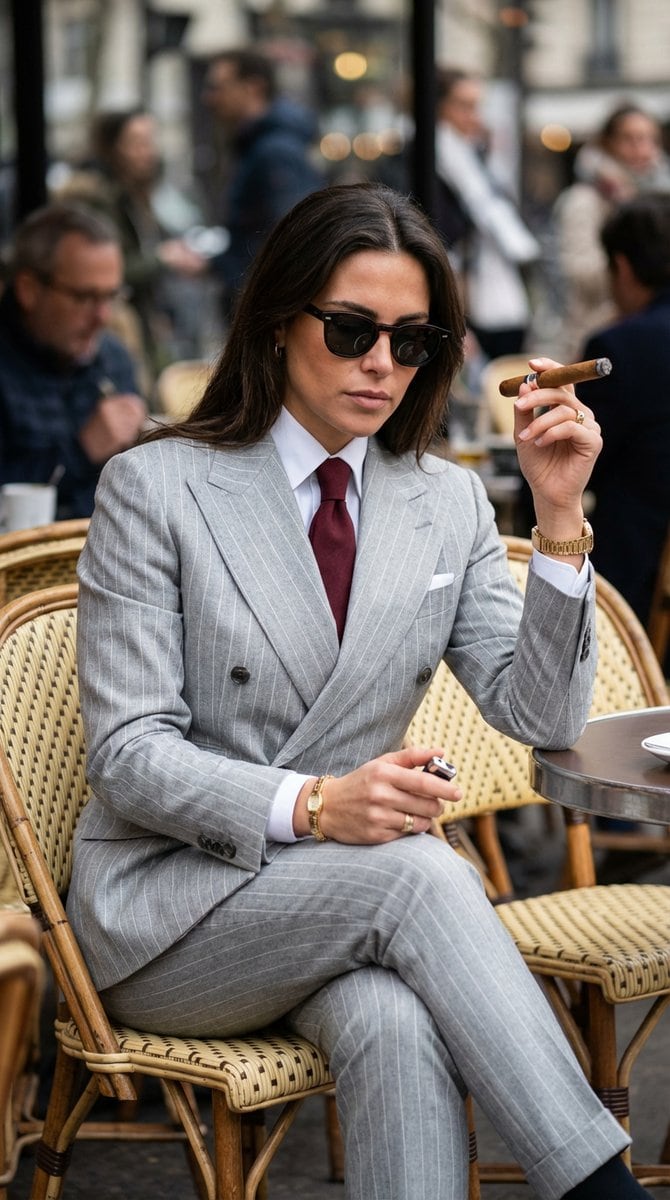 Luxury Editorial Paparazzi Style Image Editing Prompt for Nano Banana Pro - AI Generated Realistic Style Image Example