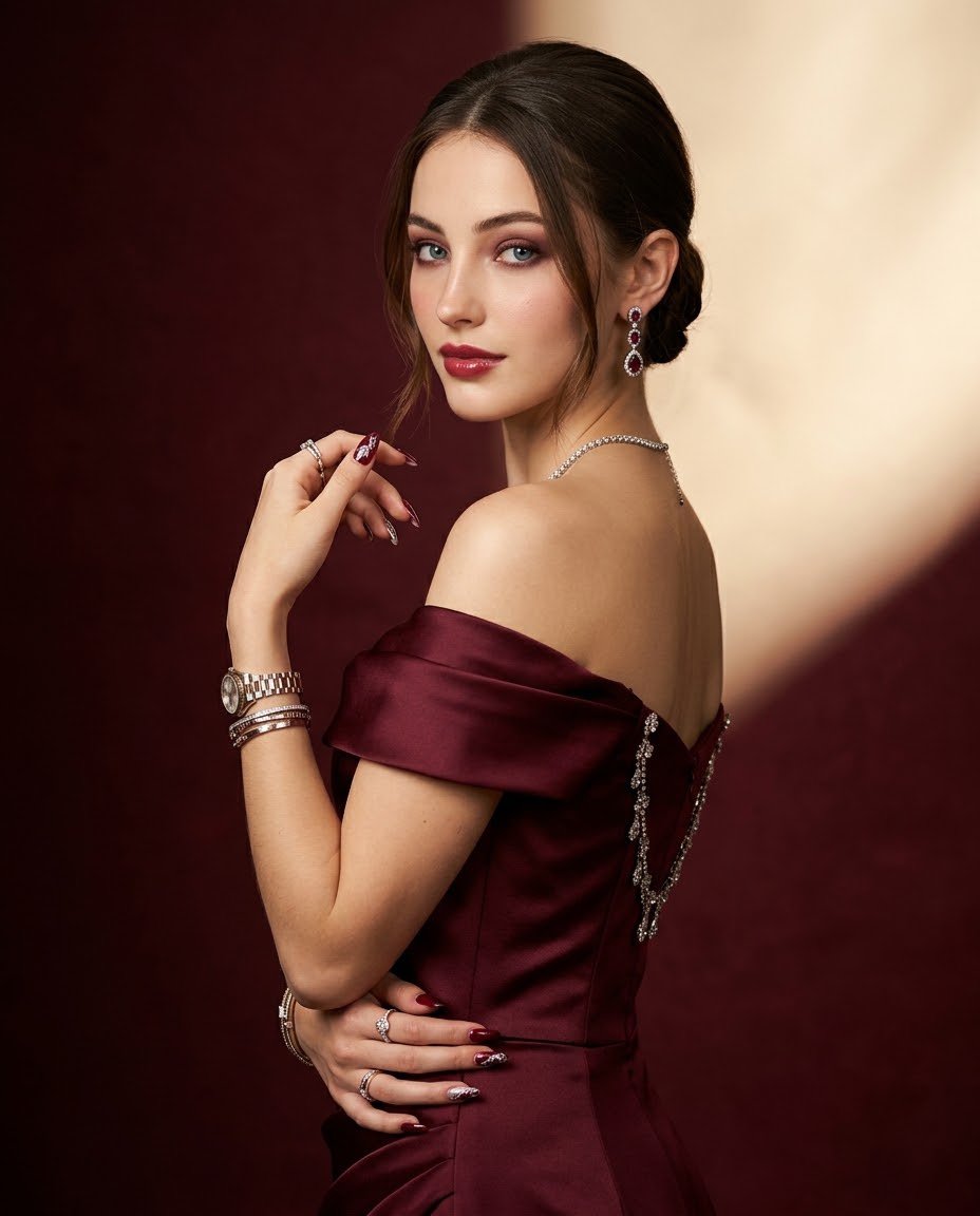 Preview image for Luxury Evening Portrait Prompt for Nano Banana Pro prompt
