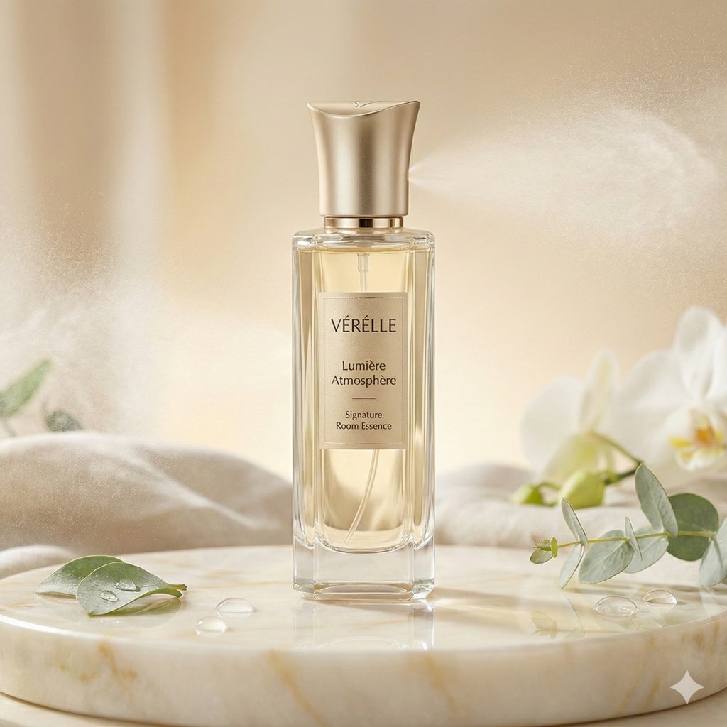 Preview image for Luxury Home Fragrance Commercial Photography (JSON Format) prompt